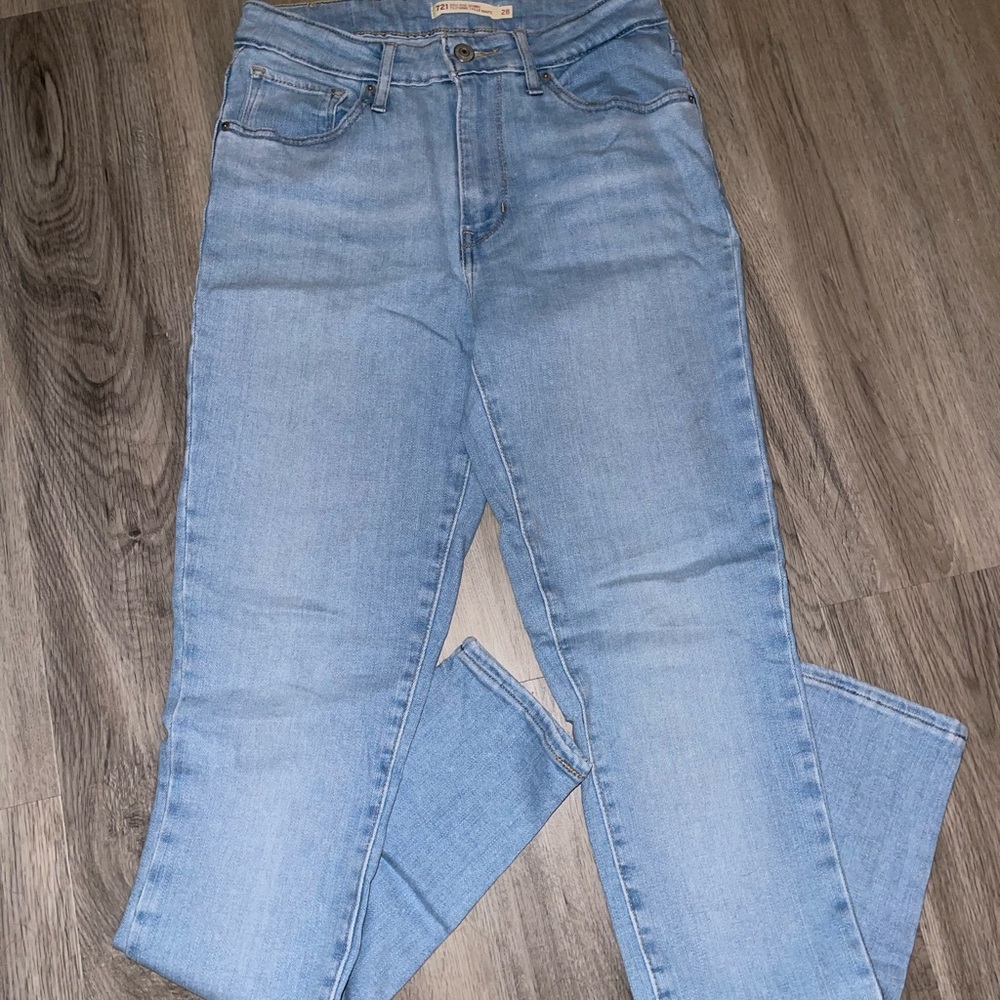 Levi's Blue Skinny Jeans Classic Fit